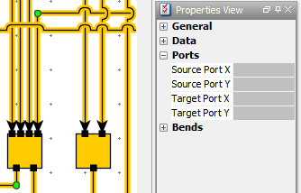 Screenshot of too many parallel edges on nodes - want to combine by centering anchors.